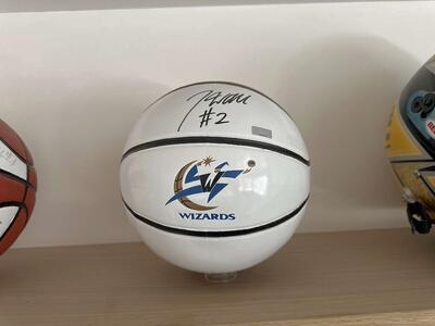 John Wall Washington Wizards Autograph Basketball