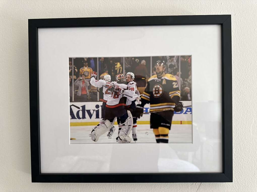 Framed Washington Capitals Game 7 Celebration