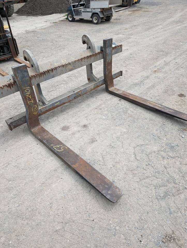 Volvo 87 inch wheel loader forks quick attach