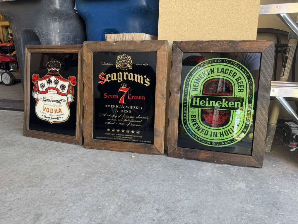 MAN CAVE/ BAR SIGNS