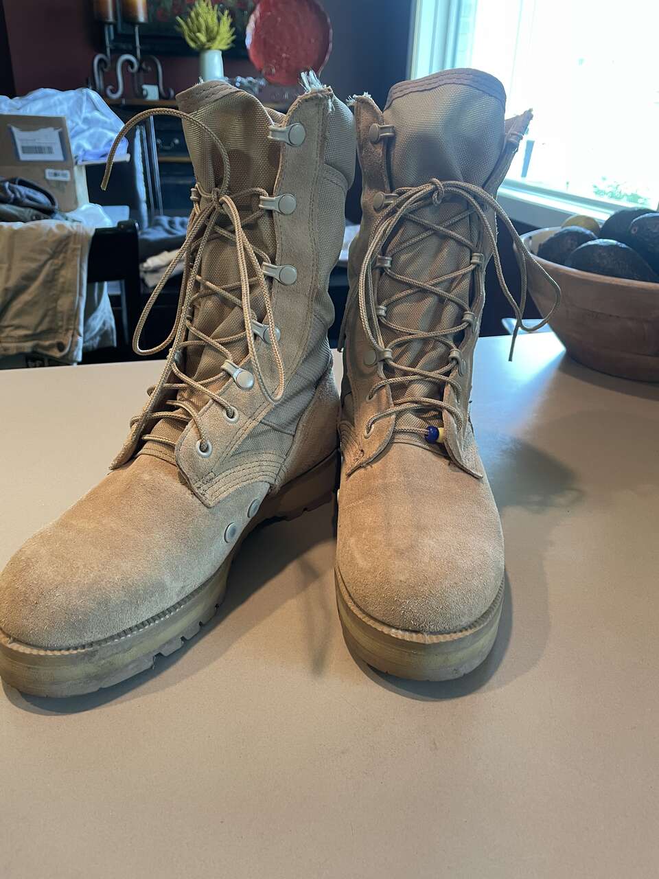 Military Steel Toe Boots 4.5 XW