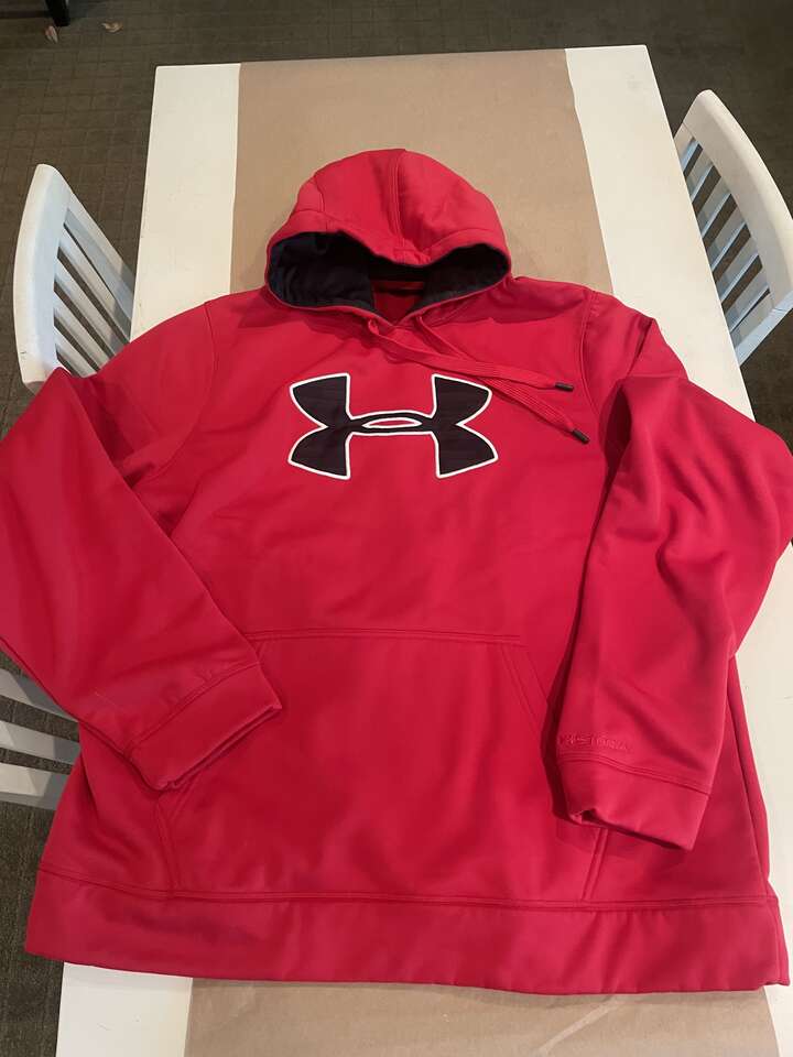 Under Armour Storm Hoodie In Utes Red XL