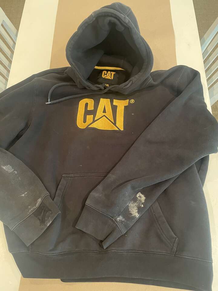 CAT Hoodie Mens XL