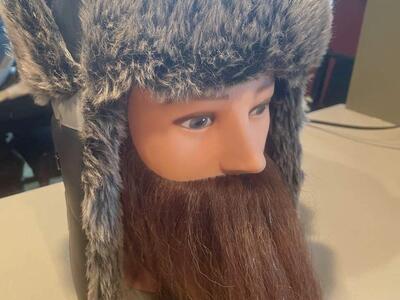 Fur Trapper Hat In Faux Fur