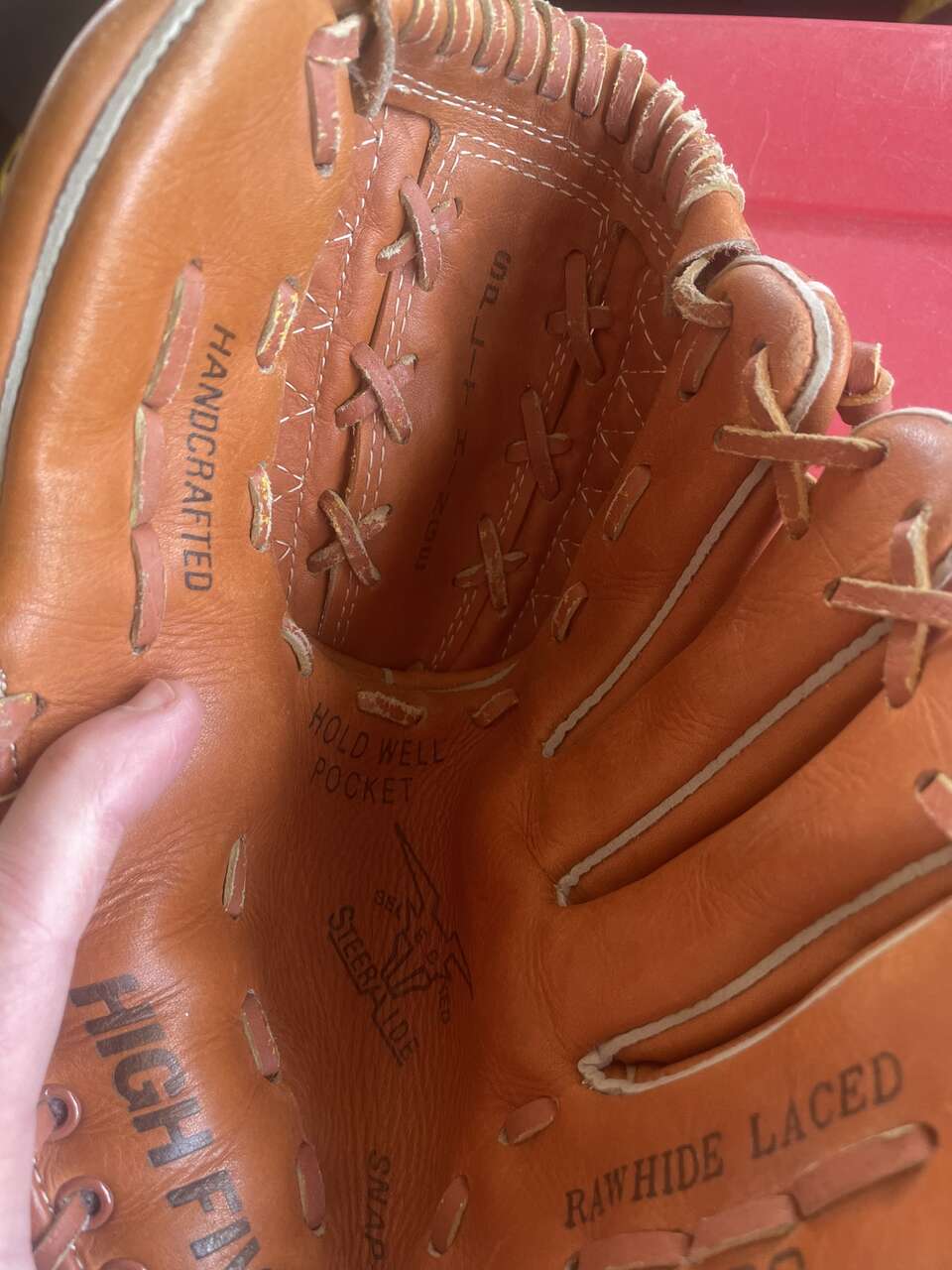 High Five Leather Baseball Glove