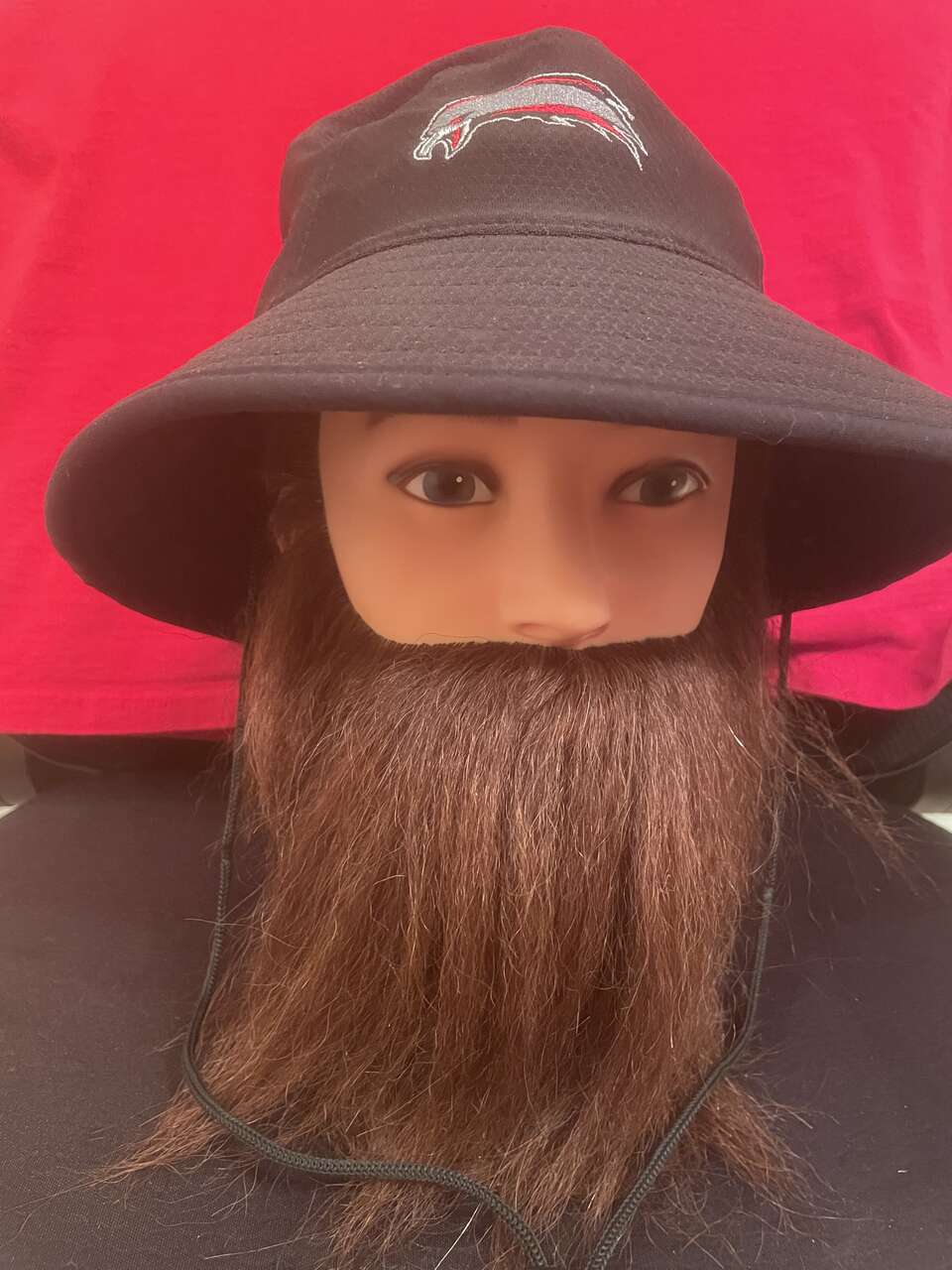 New Red Hawk Bucket Hat