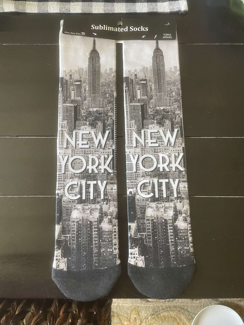 Sublimated New York City Socks