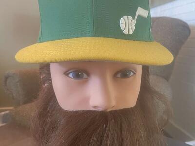 Utah JAZZ Fitted Cap 7.25” Size