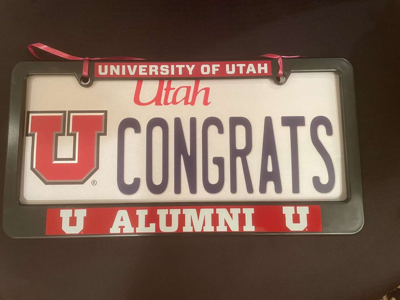 UTAH ALUMNI Plate Frame New