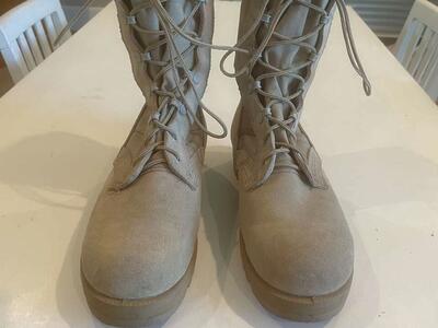 Military Hard Cap Toed Boots 6W