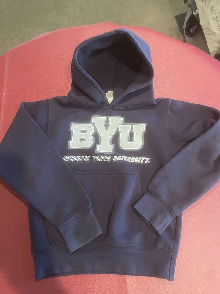 BYU Hoodie Youth Small