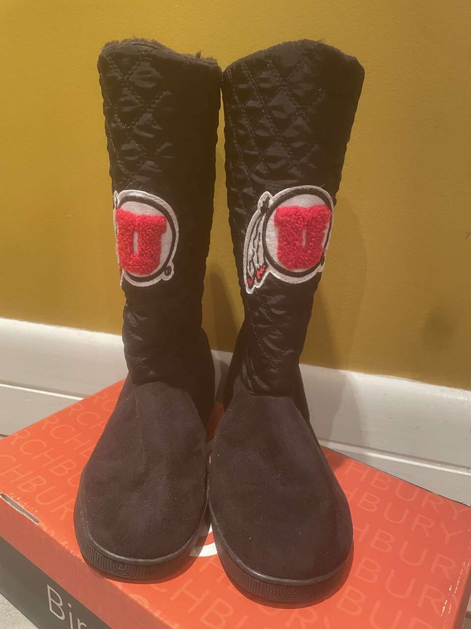 Utah Utes Slipper Boots Small 5/6