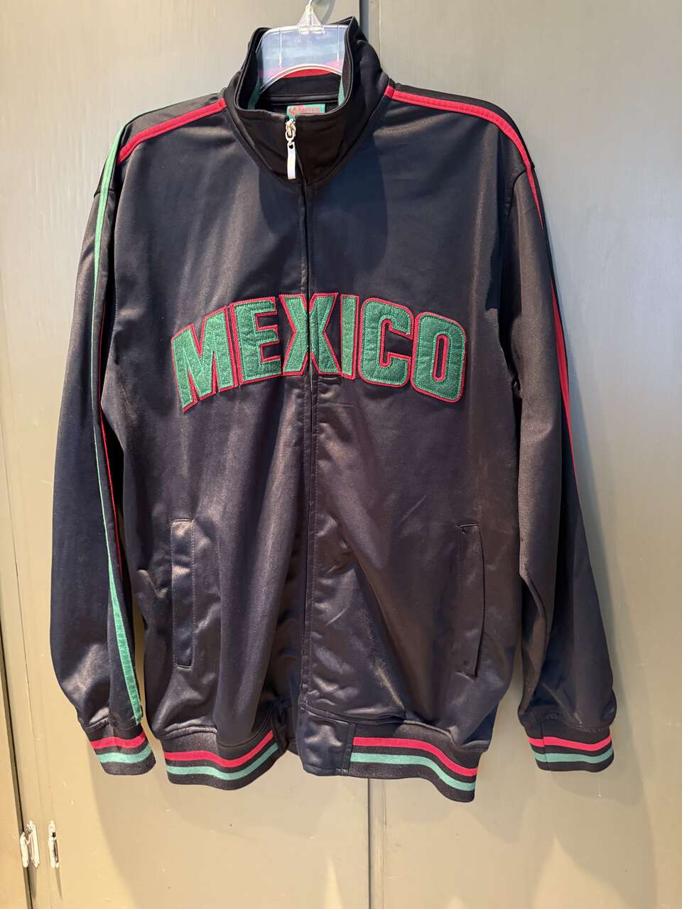 Mexico Full Zip Warm Up Jacket L-XL
