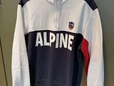 Polo Alpine Skiing Pullover Men’s XL