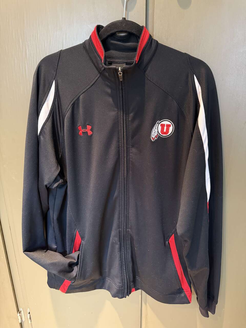 Utah Utes Full Zip Under Armour Medium