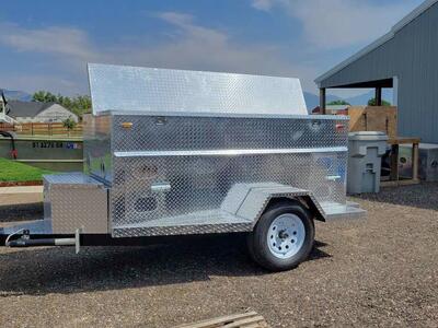 Brand new 4 hole dog trailer
