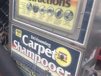 Carpet Shampooer Car Wash Coin Operated