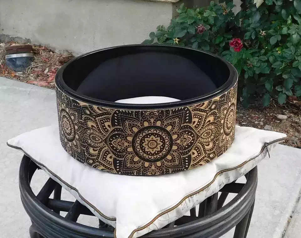 Cork Yoga Wheel by Yoga Design Lab, new