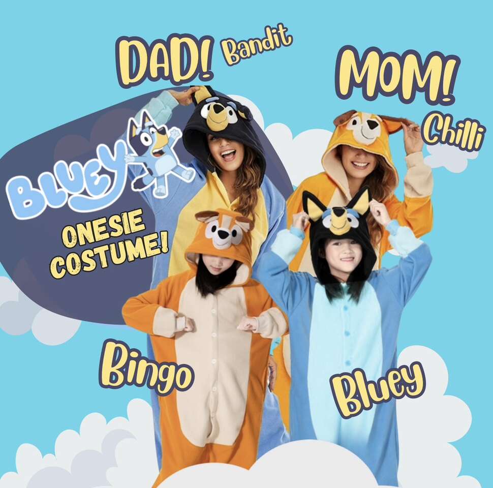 Adult bluey online pjs