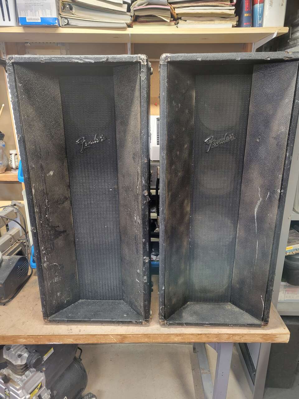 Vintage Fender PA speakers
