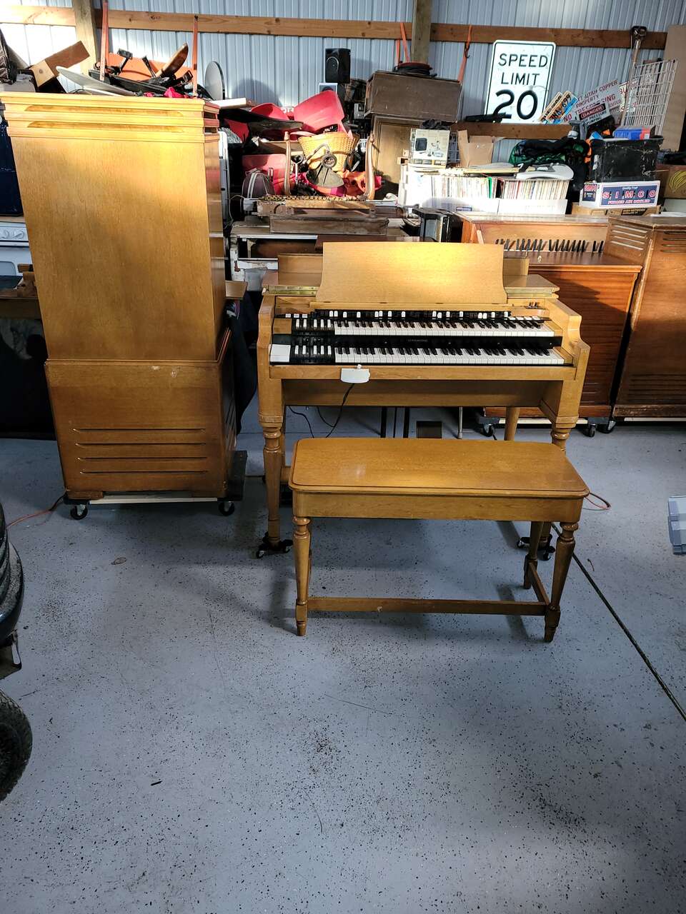 Hammond B3 and A31 Tallboy leslie speaker