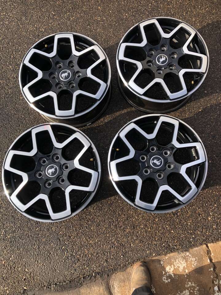 2022 Ford Bronco 18 Inch Factory Wheels