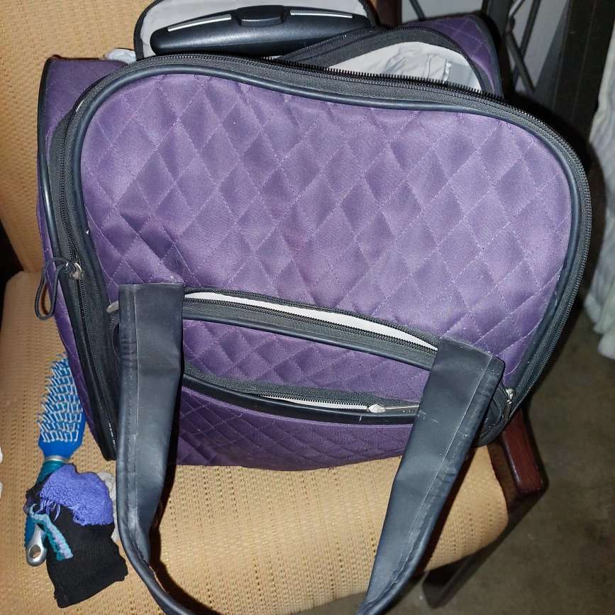 Travel bag with wheels