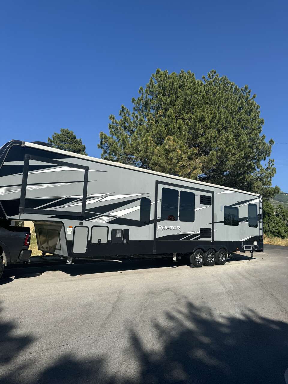 Toy Hauler with Outdoor Kitchen & Party Deck!