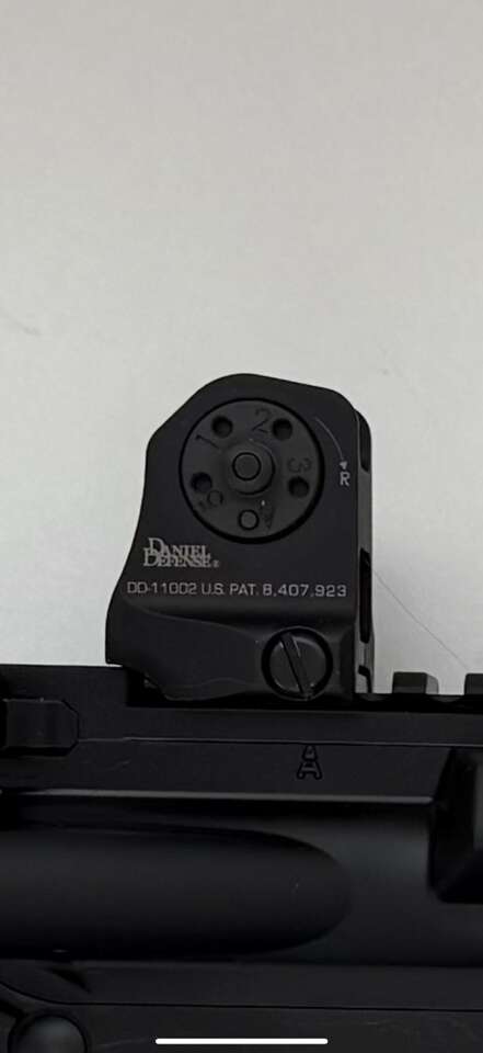 Daniel Defense A1.5 Fixed Rear Sight (Rock & Lock)