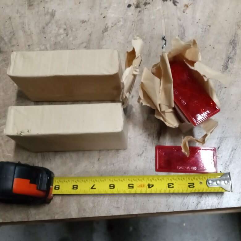 Safe lite 15 dot reflectors