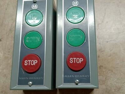 Allen Bradley commercial winch control switch box