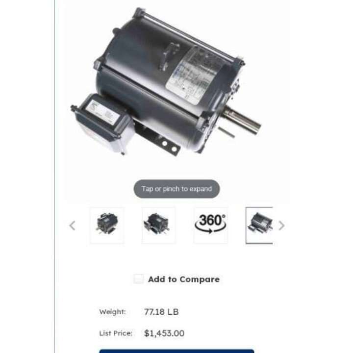 Lesson 3 phase 5 horsepower electric motor
