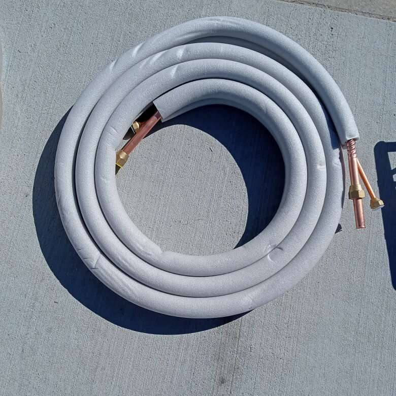 MYH insulated copper tubing. Air conditioning tub