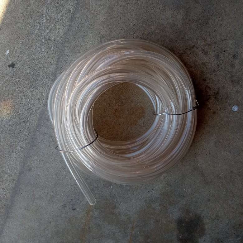 Beverage grade clear tubing beer making