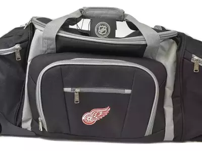 NHL Detroit Red Wings G-III Sports By Carl Banks 30'' Wheeled Duffle Bag Luggage New