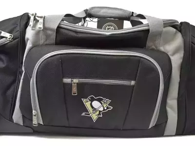 NHL Pittsburgh Penguins G-III Sports 30'' Wheeled Duffle Bag Luggage New