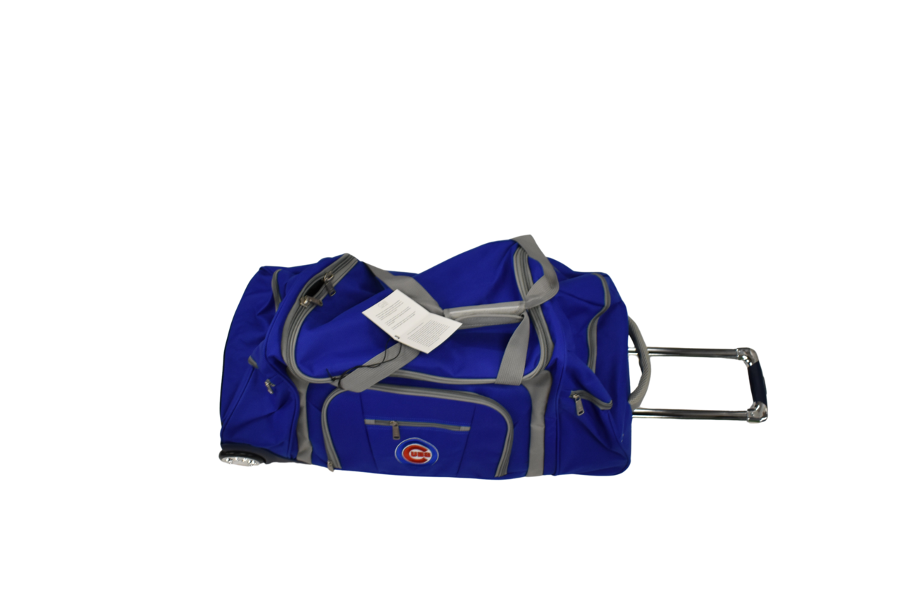 MLB Chicago Cubs G-III Sports 30'' Wheeled Duffle Bag Luggage New