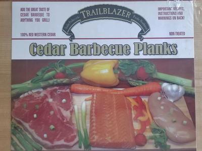 Trailblazer BBQ Planks Cedar, 2 pack