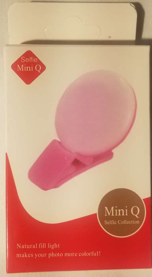 Selfie Mini Q - Natural Fill Light - White