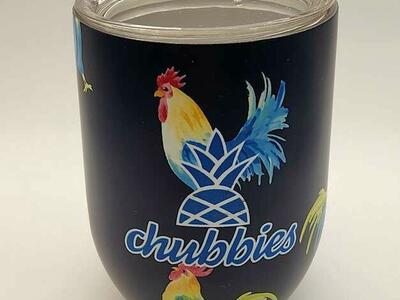 Chubbies Insulated Mug for hot or cold drinks.