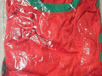 Christmas Red and Greeen Pajamas - Large