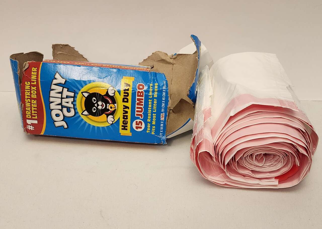 Jonny Cat Jumbo Litter Heavy Duty Tear Resistant Liners (15)