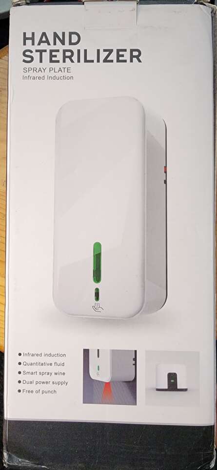 Electric Hand Sterilizer - Fillable and Refillable.  No liquid included