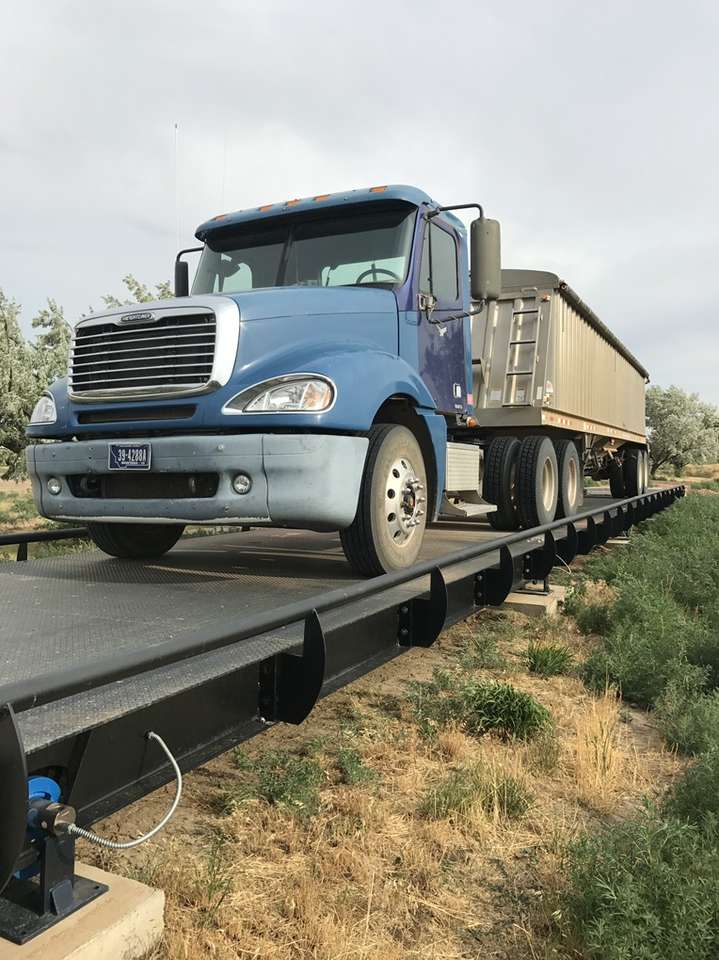 120’ Truck Vehicle Scale Steel Deck