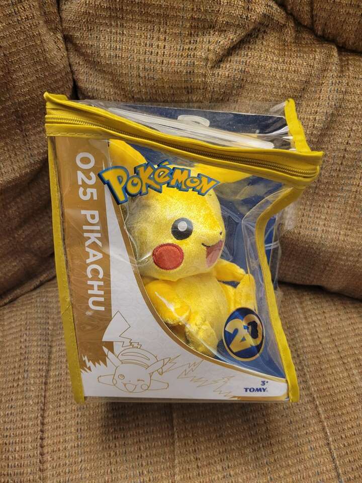 Pokemon pikachu 25th anniversary plush
