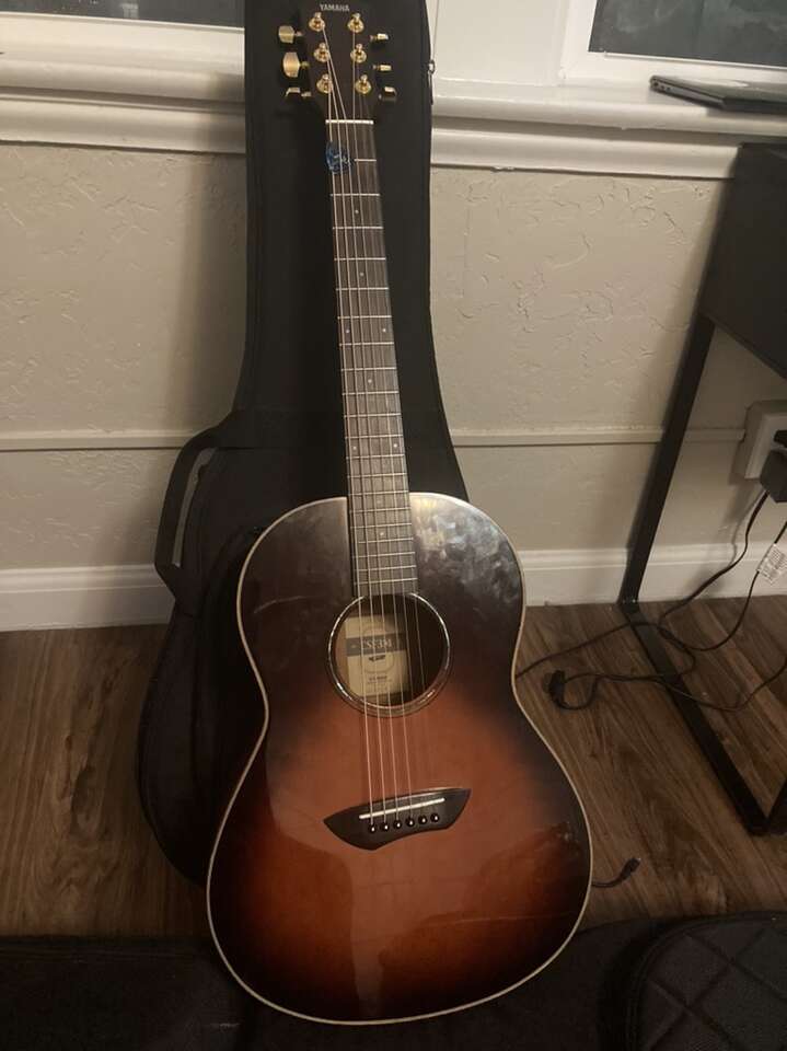 Yamaha Parlor Guitar Musical Instruments