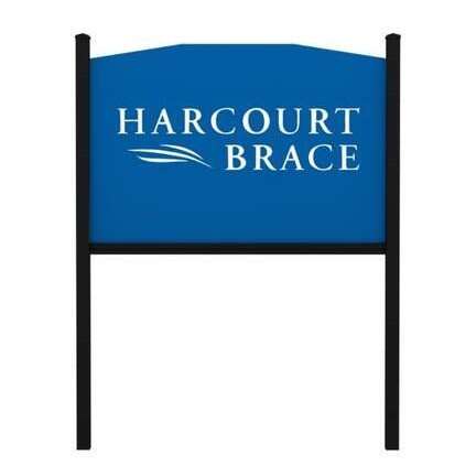 New 8' Aluminum Single Rail Sign Frame