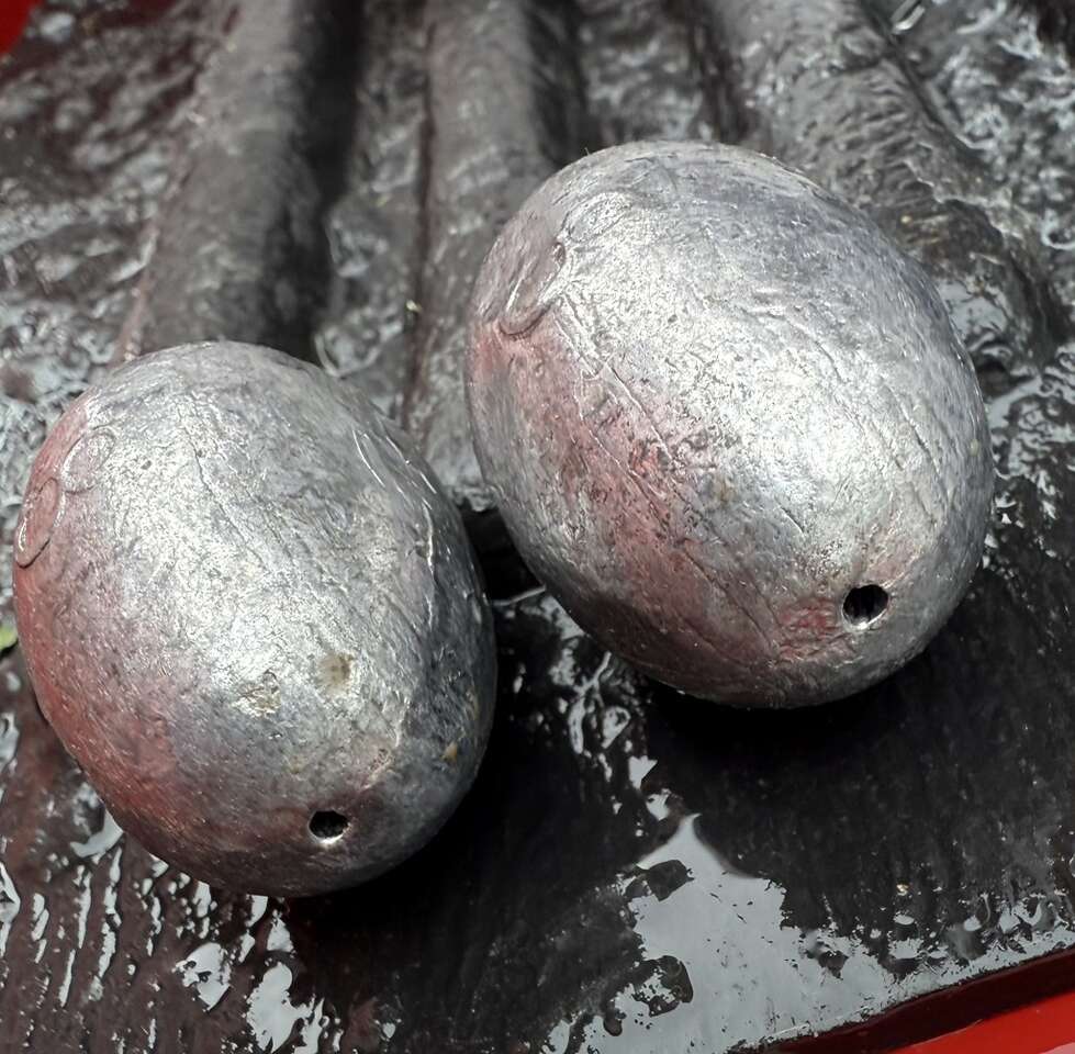 16 Two Packs Of 8oz Egg lead Sinkers