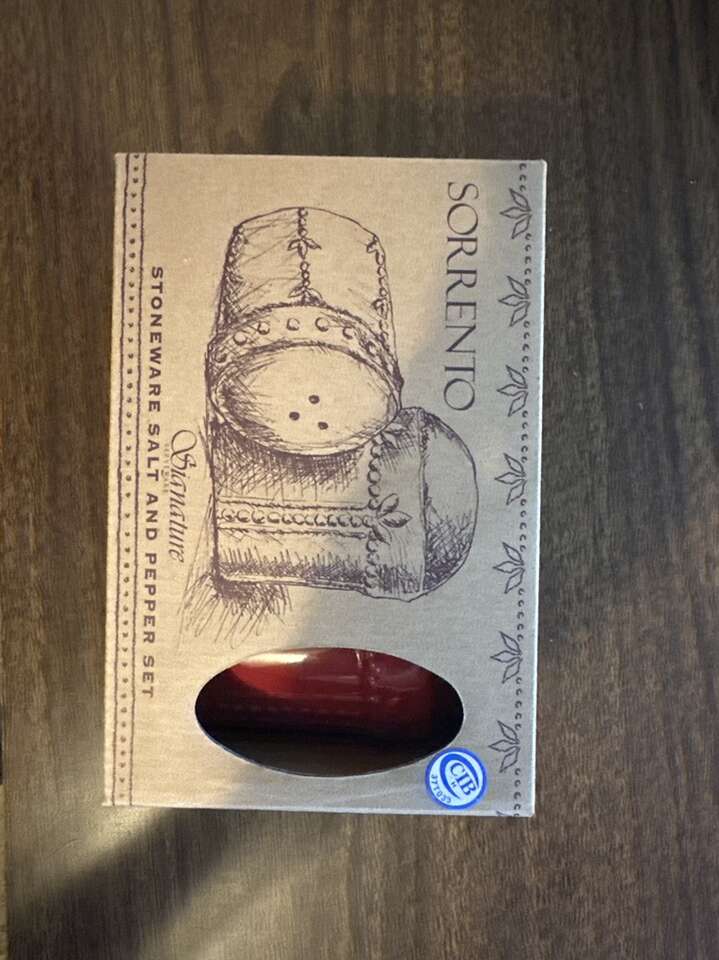 Sorrento Salt And Pepper Set