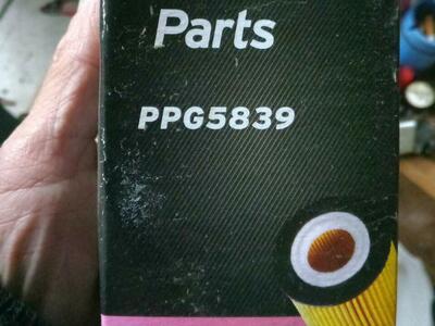 Oil Filter - PPG5839